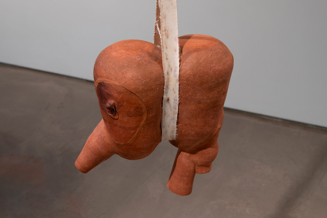 suspended sculpture by Aida Lizalde